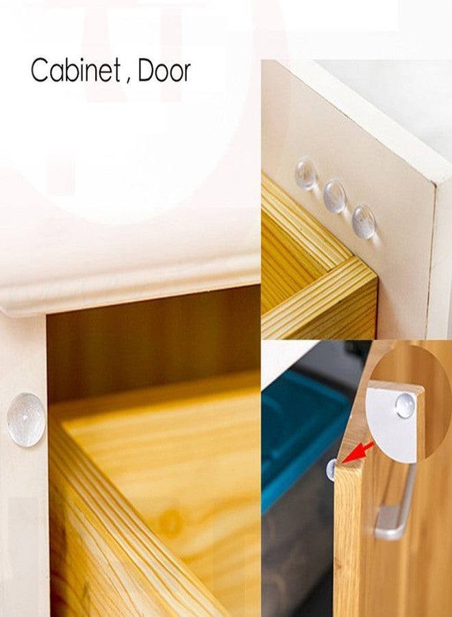 لايف ستايل-يو وسادات حماية شفافة من السيليكون ذاتي اللصق من لايف ستايل-يو™ (12 × 4 مم) لأبواب الخزائن وأجهزة الكمبيوتر المحمولة والأثاث (256 قطعة) - Image 2